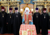 Митрополит Крутицкий и Коломенский Ювеналий привел к присяге состав епархиального церковного суда