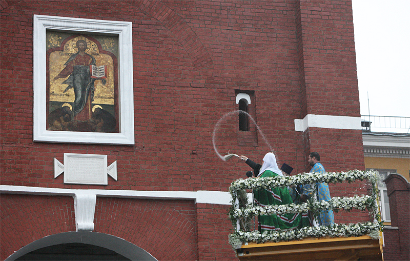 Long lost Jesus icon in Kremlin restored to View