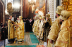 Божественная литургия в Храме Христа Спасителя во вторую годовщину интронизации Святейшего Патриарха Кирилла