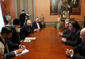 Состоялась встреча Святейшего Патриарха Кирилла с руководителями российских телеканалов