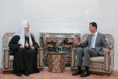 Состоялась встреча Святейшего Патриарха Кирилла с Президентом Сирии Башаром Асадом