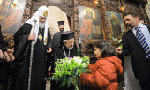 Предстоятель Русской Православной Церкви посетил Успенский Баламандский монастырь в Ливане