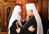Предстоятель Русской Православной Церкви встретился с Блаженнейшим Митрополитом Варшавским и всей Польши Саввой