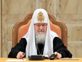 В докладе Святейшего Патриарха Кирилла на Епархиальном собрании города Москвы подведены итоги Патриаршего служения в 2011 году