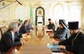 Предстоятель Русской Православной Церкви встретился с лидером греческой партии «Новая демократия» А. Самарасом