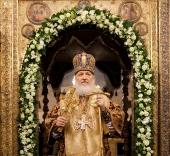 Слово Святейшего Патриарха Кирилла в день празднования 400-летия преставления священномученика Ермогена после Божественной литургии в Успенском соборе Кремля