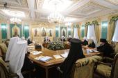 Началось первое в 2012 году заседание Священного Синода Русской Православной Церкви