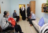 В праздник Пасхи Святейший Патриарх Кирилл посетил Центр социальной адаптации инвалидов «Филимонки»