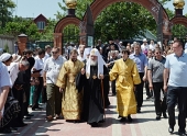 Святейший Патриарх Кирилл прибыл в Крымск