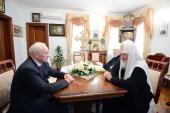 Состоялась встреча Святейшего Патриарха Кирилла с премьер-министром Украины Н.Я. Азаровым