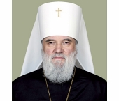 Патриаршее поздравление митрополиту Овручскому Виссариону с 20-летием архиерейской хиротонии