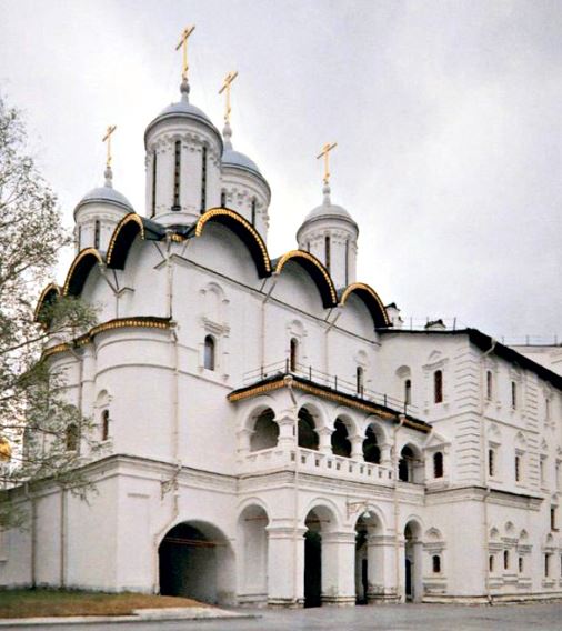 Московский Кремль: храм Двенадцати апостолов