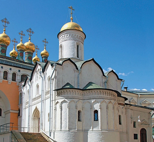 Московский Кремль: церковь Положения ризы Пресвятой Богородицы во Влахерне