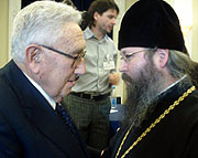 Представитель Православной Церкви в Америке при Московском Патриархате встретился с доктором Генри Киссинджером