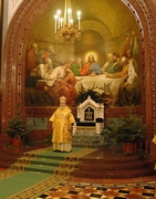 Святейший Патриарх Алексий возглавил служение Великой рождественской вечерни
